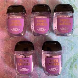 Bath & Body Works PocketBac- 5pc - French Lavender